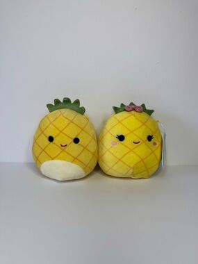 Squishmallows Maui and Lulu the Pineapple 5.5” plush